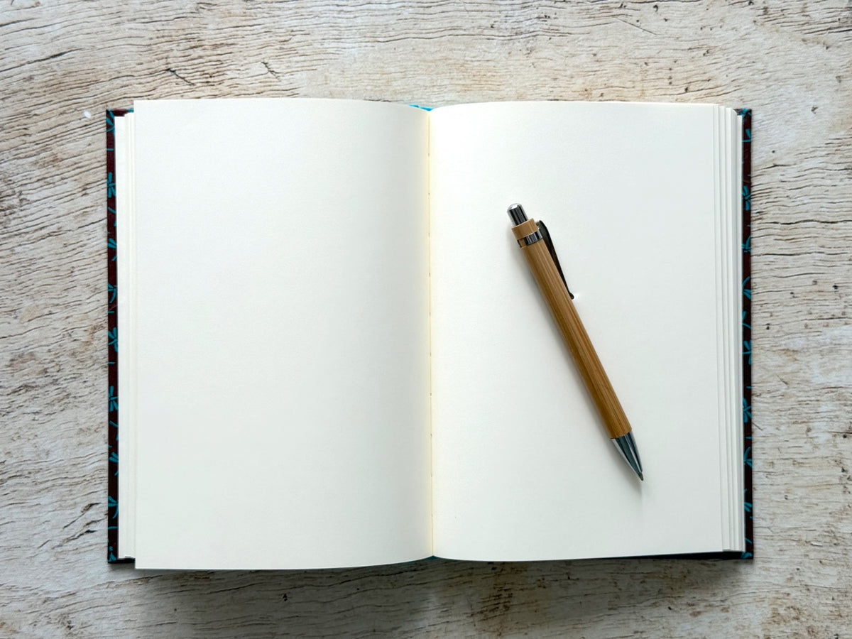 Carnet de notes format A5 fait main, couverture au choix