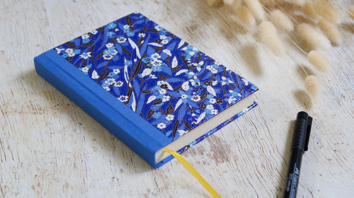 Agenda perpétuel personnalisable, couverture au choix, format moyen ou A5, fait main