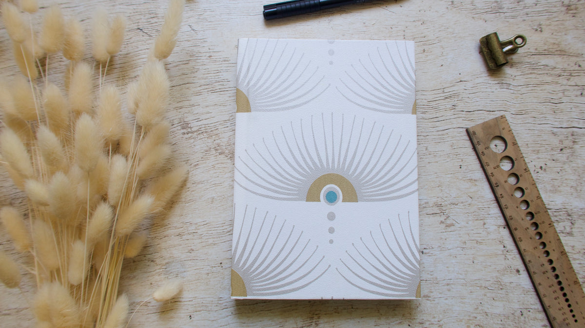Carnet de notes format A5 fait main, couverture au choix