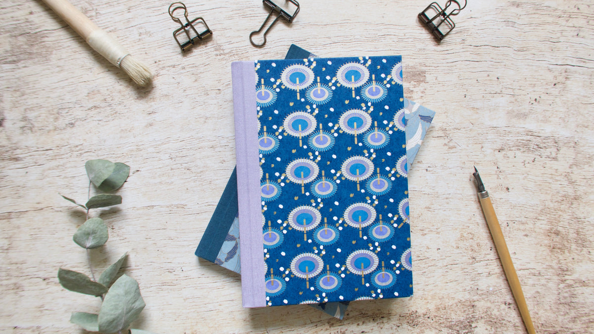 Journal perpétuel de 3 ou 5 ans personnalisable, couverture au choix, fait main sur commande